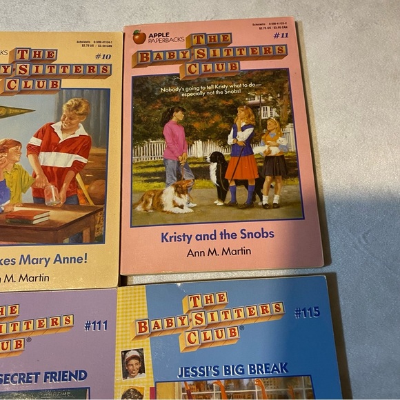 The Babysitter's Club Book Bundle #8, 10, 11, 12, 111, 115 - Picture 9 of 16
